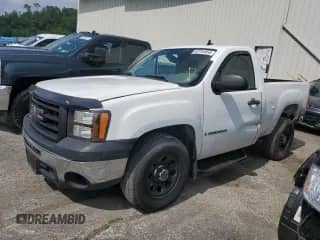 2007 GMC Sierra 1500 Work Truck with VIN 1GTEC14X67Z646255, listed as a Copart auction lot 63754955 with 91,080 mi miles and Salvage title. Bid and sale history available at DreamBid. Image 1.