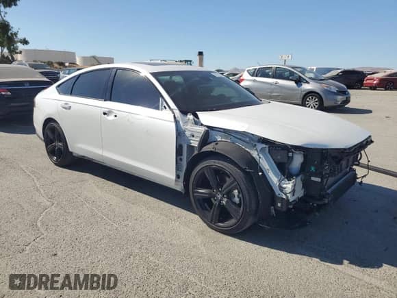 2024 Honda Accord Sport-L с VIN 1HGCY2F77RA047184, выставлен на аукционе Copart как лот 70777915 с пробегом 15 242 миль миль и Списание • Salvage title. История ставок и продаж доступна на DreamBid. Изображение 4.