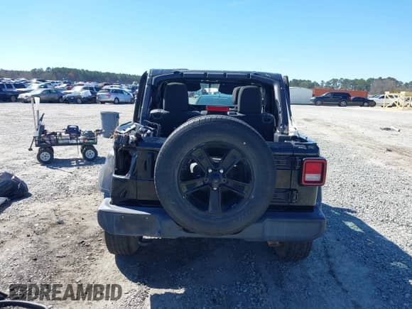 2021 Jeep Wrangler Unlimited Sport S with VIN 1C4HJXDG4MW753159, listed as a IAAI auction lot 41723515 with 86,589 mi miles and . Bid and sale history available at DreamBid. Image 17.