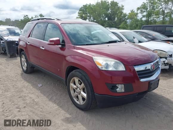 2007 Saturn Outlook XR with VIN 5GZER33767J154060, listed as a IAAI auction lot 42775780 with 108,951 mi miles and . Bid and sale history available at DreamBid. Image 1.