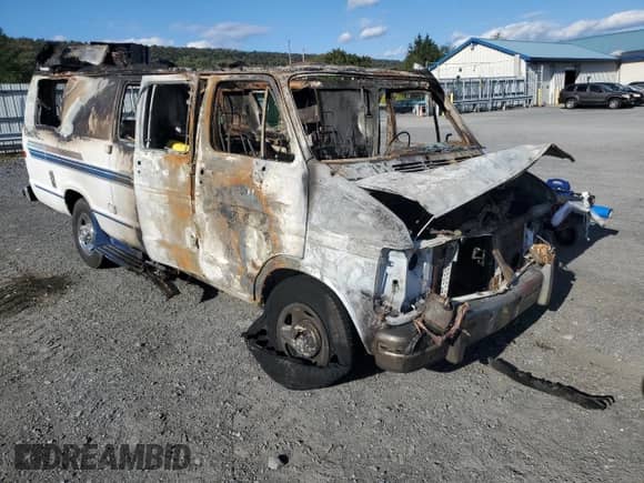 1993 Dodge Cargo with VIN 2B6JB31Y4PK525516, listed as a Copart auction lot 75605844 with Not provided miles and Salvage title. Bid and sale history available at DreamBid. Image 4.