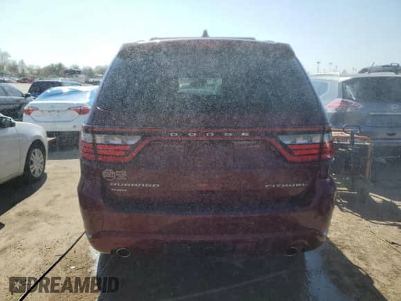 2017 Dodge Durango Citadel Anodized Platinum with VIN 1C4RDJEG2HC931150, listed as a Copart auction lot 48573884 with 118,028 mi miles and Salvage title. Bid and sale history available at DreamBid. Image 6.