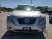 2014 Nissan Pathfinder SV Hybrid with VIN 5N1CR2MM8EC657884, listed as a Copart auction lot 52304205 with 145,232 mi miles and Salvage title. Bid and sale history available at DreamBid. Image 4.