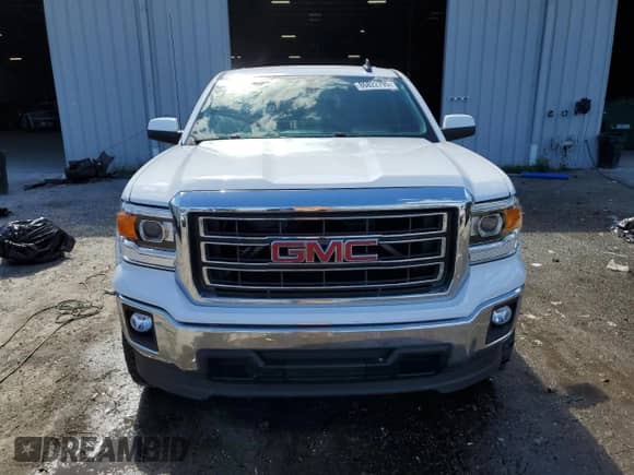 2015 GMC Sierra 1500 SLE with VIN 1GTR1UEC9FZ216965, listed as a Copart auction lot 86822795 with 110,801 mi miles and Salvage title. Bid and sale history available at DreamBid. Image 5.