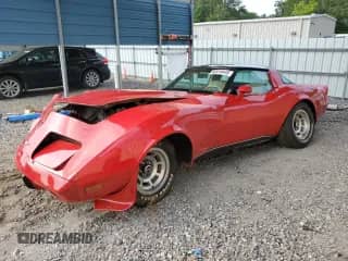 1979 Chevrolet Corvette с VIN 1Z8749S432394, выставлен на аукционе Copart как лот 63610445 с пробегом 62 086 миль миль и Списание • Salvage title. История ставок и продаж доступна на DreamBid. Изображение 1.