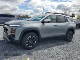 2025 Chevrolet Equinox FWD ACTIV с VIN 3GNAXKEG0SL138023, выставлен на аукционе Copart как лот 46442275 с пробегом 21 миль миль и Списание • Salvage title. История ставок и продаж доступна на DreamBid. Изображение 1.