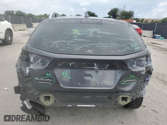 2018 Subaru Impreza Premium with VIN 4S3GTAD64J3752634, listed as a Copart auction lot 85476235 with 107,966 mi miles and Salvage title. Bid and sale history available at DreamBid. Image 6.