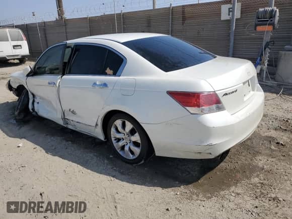 2010 Honda Accord EX with VIN 1HGCP3F70AA030935, listed as a Copart auction lot 80926705 with 186,992 mi miles and Salvage title. Bid and sale history available at DreamBid. Image 2.