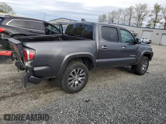 2022 Toyota Tacoma Limited with VIN 3TMGZ5AN4NM528267, listed as a Copart auction lot 52534795 with 40,559 mi miles and Salvage title. Bid and sale history available at DreamBid. Image 3.