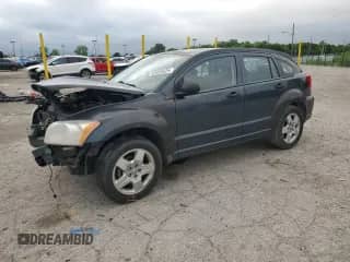 2008 Dodge Caliber SXT with VIN 1B3HB48B88D756577, listed as a Copart auction lot 62925625 with 168,356 mi miles and Clean title. Bid and sale history available at DreamBid. Image 1.