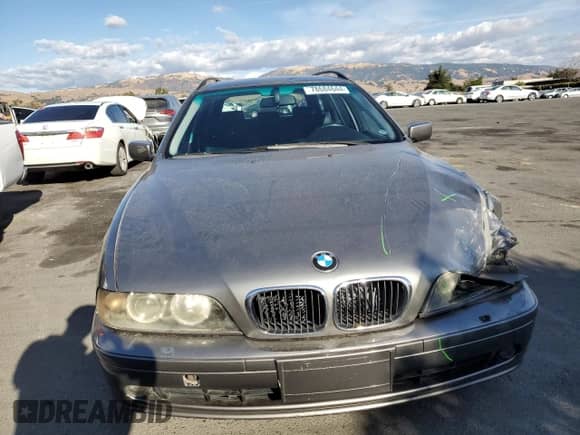 2002 BMW 5 Series 525i z VIN WBADS434X2GE10428, wystawiony jako Copart lot #78684644 z przebiegiem 183 737 mil mil oraz Szkoda całkowita • Salvage title. Historia ofert i sprzedaży dostępna na DreamBid. Obrazek 5.