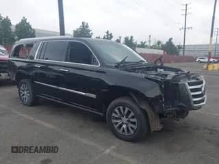 2016 Cadillac Escalade ESV Premium Collection with VIN 1GYS3JKJ5GR298508, listed as a IAAI auction lot 43189121 with 132,203 mi miles and . Bid and sale history available at DreamBid. Image 1.