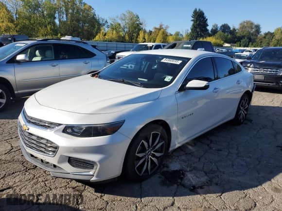 2016 Chevrolet Malibu LT с VIN 1G1ZF5SX0GF318567, выставлен на аукционе Copart как лот 84968695 с пробегом 90 998 миль миль и Списание • Salvage title. История ставок и продаж доступна на DreamBid. Изображение 1.