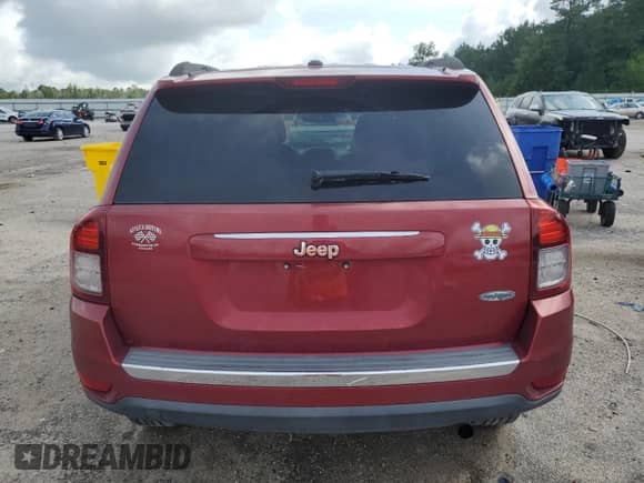 2015 Jeep Compass High Altitude with VIN 1C4NJCEA0FD400115, listed as a Copart auction lot 60698665 with 160,992 mi miles and Salvage title. Bid and sale history available at DreamBid. Image 6.