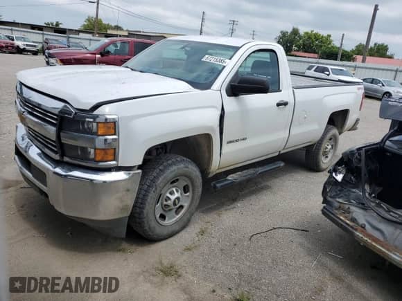 2015 Chevrolet Silverado 2500HD Work Truck with VIN 1GC0KUEG3FZ114456, listed as a Copart auction lot 67215385 with Not provided miles and Salvage title. Bid and sale history available at DreamBid. Image 1.