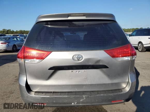 2012 Toyota Sienna with VIN 5TDZK3DC3CS210035, listed as a Copart auction lot 83798255 with 319,065 mi miles and Salvage title. Bid and sale history available at DreamBid. Image 6.
