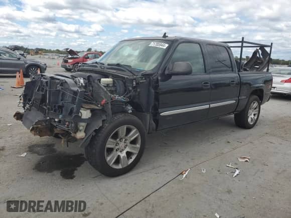 2007 GMC Sierra 1500 SLT with VIN 2GTEK13Z171119836, listed as a Copart auction lot 71705944 with 258,849 mi miles and Salvage title. Bid and sale history available at DreamBid. Image 1.