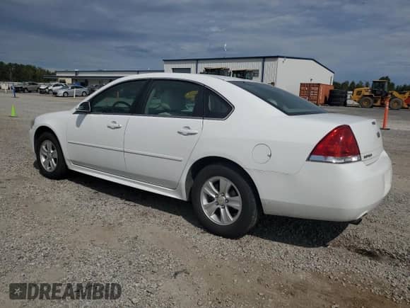 2012 Chevrolet Impala LS Retail z VIN 2G1WA5E34C1335044, wystawiony jako Copart lot #84017005 z przebiegiem 118 749 mil mil oraz Szkoda całkowita • Salvage title. Historia ofert i sprzedaży dostępna na DreamBid. Obrazek 2.