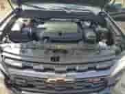 2021 Chevrolet Colorado 4WD Z71 z VIN 1GCGTDEN1M1112808, wystawiony jako Copart lot #64644555 z przebiegiem 84 751 mil mil oraz Szkoda całkowita • Salvage title. Historia ofert i sprzedaży dostępna na DreamBid. Obrazek 11.