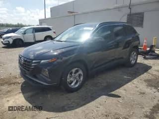 2023 Hyundai Tucson SEL with VIN 5NMJB3AE2PH164614, listed as a Copart auction lot 65561645 with 46,006 mi miles and Salvage title. Bid and sale history available at DreamBid. Image 1.