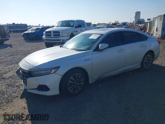 2021 Honda Accord EX-L z VIN 1HGCV3F58MA012725, wystawiony jako IAAI lot #43038825 z przebiegiem 61 730 mil mil oraz . Historia ofert i sprzedaży dostępna na DreamBid. Obrazek 2.