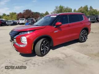 2023 Mitsubishi Outlander SEL with VIN JA4T5VA93PZ041814, listed as a Copart auction lot 70928155 with 16,779 mi miles and Salvage title. Bid and sale history available at DreamBid. Image 1.