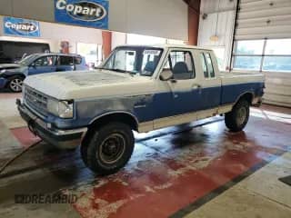 1991 Ford F-150 z VIN 1FTEX14N5MKA65336, wystawiony jako Copart lot #83848935 z przebiegiem 265 150 mil mil oraz Szkoda całkowita • Salvage title. Historia ofert i sprzedaży dostępna na DreamBid. Obrazek 1.