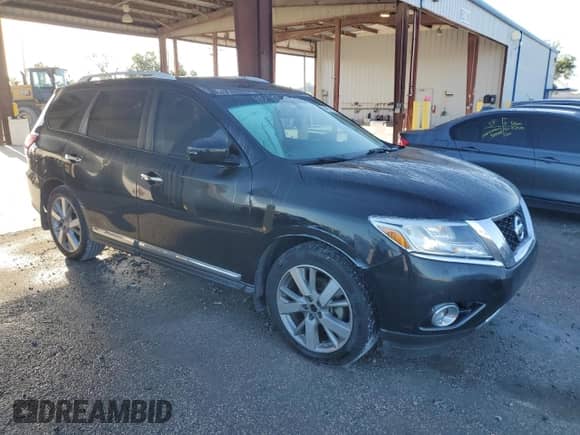 2015 Nissan Pathfinder S with VIN 5N1AR2MN0FC705864, listed as a Copart auction lot 84811605 with 171,059 mi miles and Salvage title. Bid and sale history available at DreamBid. Image 4.