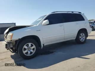 2002 Toyota Highlander Limited with VIN JTEGF21A420062984, listed as a Copart auction lot 89701395 with 226,412 mi miles and Salvage title. Bid and sale history available at DreamBid. Image 1.