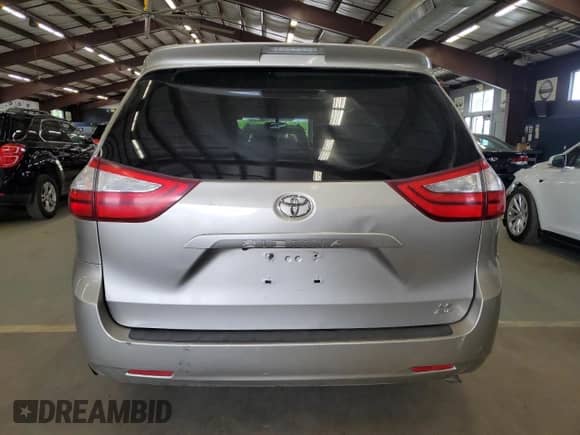 2016 Toyota Sienna LE with VIN 5TDJK3DC5GS132280, listed as a Copart auction lot 57935445 with 167,966 mi miles and Clean title. Bid and sale history available at DreamBid. Image 6.