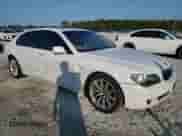 2008 BMW 7 Series 750Li z VIN WBAHN83548DT81153, wystawiony jako Copart lot #80121475 z przebiegiem 197 950 mil mil oraz Szkoda całkowita • Salvage title. Historia ofert i sprzedaży dostępna na DreamBid. Obrazek 4.