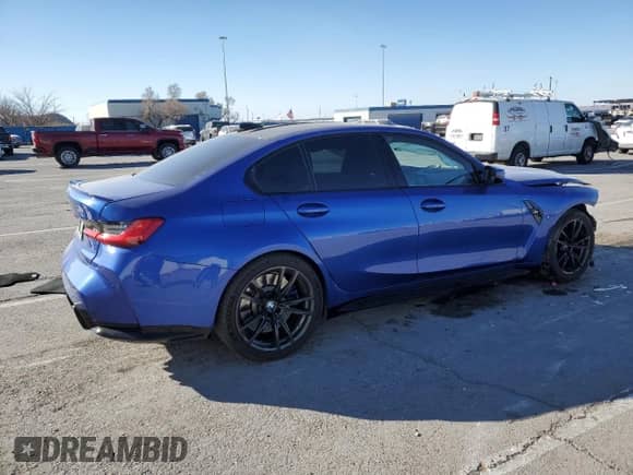 2021 BMW M3 с VIN WBS53AY07MFL43939, выставлен на аукционе Copart как лот 42085465 с пробегом 55 003 миль миль и Списание • Salvage title. История ставок и продаж доступна на DreamBid. Изображение 3.