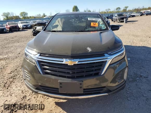 2023 Chevrolet Equinox LT с VIN 3GNAXUEG0PL150594, выставлен на аукционе Copart как лот 85073665 с пробегом 51 298 миль миль и Списание • Salvage title. История ставок и продаж доступна на DreamBid. Изображение 5.