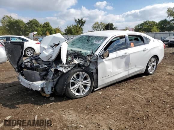 2014 Chevrolet Impala LT с VIN 1G1115SL5EU162303, выставлен на аукционе Copart как лот 82429175 с пробегом Не указан миль и Списание • Salvage title. История ставок и продаж доступна на DreamBid. Изображение 1.