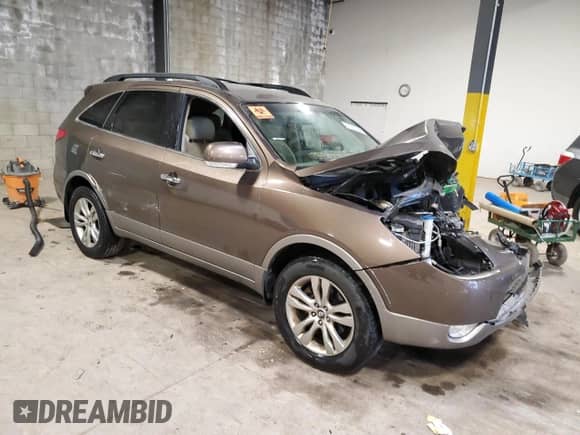 2012 Hyundai Veracruz Limited z VIN KM8NUDCCXCU188350, wystawiony jako Copart lot #81057554 z przebiegiem 174 522 mil mil oraz Szkoda całkowita • Salvage title. Historia ofert i sprzedaży dostępna na DreamBid. Obrazek 4.