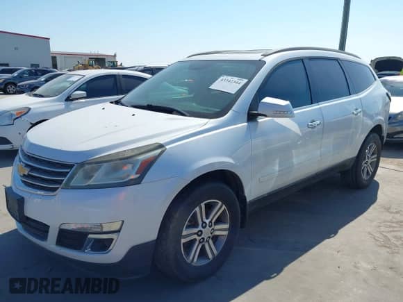 2016 Chevrolet Traverse LT с VIN 1GNKRHKD7GJ313765, выставлен на аукционе IAAI как лот 43342344 с пробегом 145 570 миль миль и . История ставок и продаж доступна на DreamBid. Изображение 2.