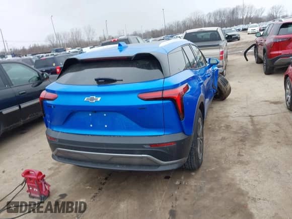 2024 Chevrolet Blazer EV eAWD LT with VIN 3GNKDBRJ8RS263824, listed as a IAAI auction lot 41743867 with 3,347 mi miles and . Bid and sale history available at DreamBid. Image 15.