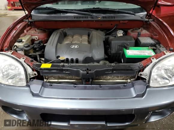 2002 Hyundai Santa Fe GLS with VIN KM8SC13D52U200772, listed as a Copart auction lot 82240374 with 188,530 mi miles and Salvage title. Bid and sale history available at DreamBid. Image 12.