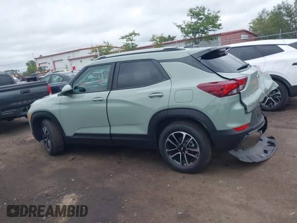 2025 Chevrolet TrailBlazer LT with VIN KL79MPSL4SB170216, listed as a IAAI auction lot 43034715 with 4,119 mi miles and . Bid and sale history available at DreamBid. Image 14.