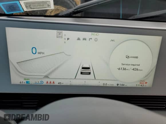 2023 Hyundai Ioniq 5 SE с VIN KM8KMDAF5PU148991, выставлен на аукционе Copart как лот 51800625 с пробегом 11 143 миль миль и Списание • Salvage title. История ставок и продаж доступна на DreamBid. Изображение 9.