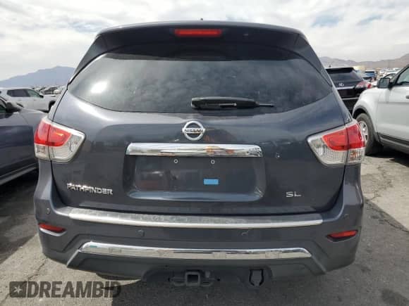 2014 Nissan Pathfinder SL with VIN 5N1AR2MN2EC641180, listed as a Copart auction lot 67569685 with 141,091 mi miles and Salvage title. Bid and sale history available at DreamBid. Image 6.