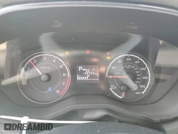 2017 Subaru Impreza with VIN 4S3GKAA68H3620722, listed as a Copart auction lot 71242525 with 138,935 mi miles and Salvage title. Bid and sale history available at DreamBid. Image 9.