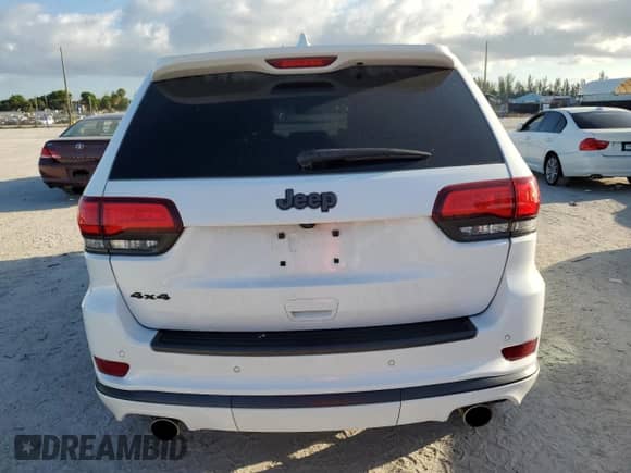 2018 Jeep Grand Cherokee Overland with VIN 1C4RJFCT1JC502125, listed as a Copart auction lot 61613274 with 59,692 mi miles and Non repairable. Bid and sale history available at DreamBid. Image 6.