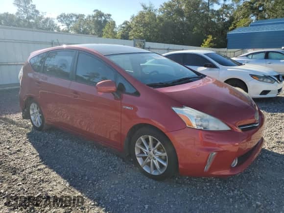 2012 Toyota Prius Two with VIN JTDZN3EU0C3023741, listed as a Copart auction lot 86120705 with 135,029 mi miles and Salvage title. Bid and sale history available at DreamBid. Image 4.