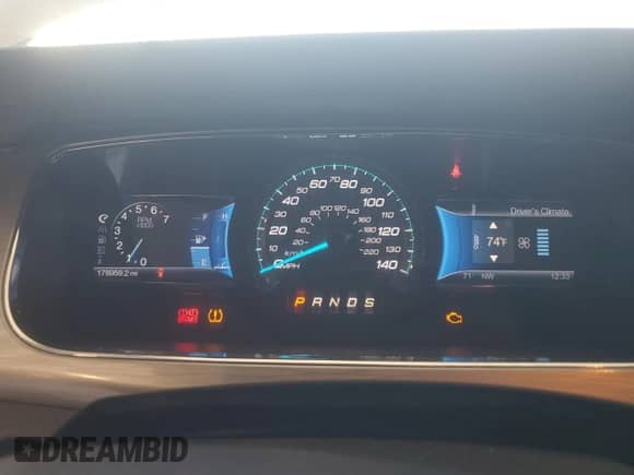 2013 Ford Taurus SEL with VIN 1FAHP2E88DG170652, listed as a Copart auction lot 69416615 with 178,959 mi miles and Salvage title. Bid and sale history available at DreamBid. Image 9.