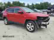 2021 Jeep Compass Latitude with VIN 3C4NJDBB0MT543799, listed as a Copart auction lot 64437985 with 46,999 mi miles and Salvage title. Bid and sale history available at DreamBid. Image 4.