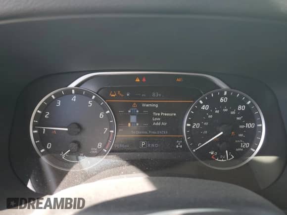 2023 Nissan Frontier Pro-4X with VIN 1N6ED1EK0PN617385, listed as a Copart auction lot 84626095 with 9,686 mi miles and Salvage title. Bid and sale history available at DreamBid. Image 9.