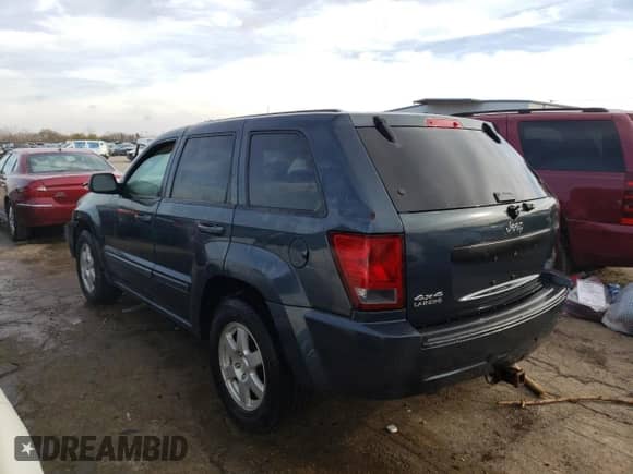 2008 Jeep Grand Cherokee Laredo с VIN 1J8GR48K78C173535, выставлен на аукционе Copart как лот 60463975 с пробегом 90 302 миль миль и Чистый • Clean title. История ставок и продаж доступна на DreamBid. Изображение 2.