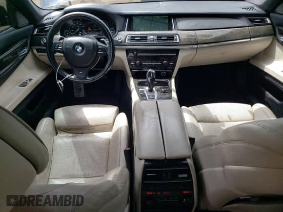 2014 BMW 7 Series ALPINA B7 with VIN WBAYE8C52ED135620, listed as a Copart auction lot 58221745 with 138,418 mi miles and Salvage title. Bid and sale history available at DreamBid. Image 8.