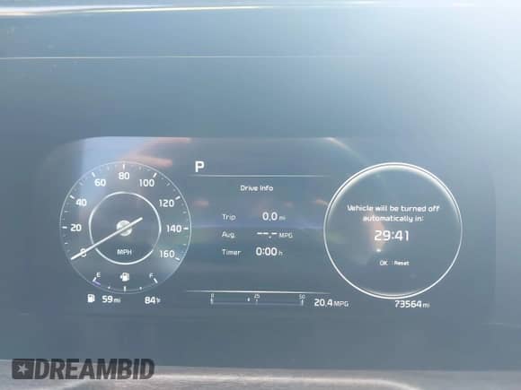 2021 Kia Sorento SX Prestige X-Line with VIN 5XYRKDLF5MG045931, listed as a IAAI auction lot 43252412 with 73,564 mi miles and . Bid and sale history available at DreamBid. Image 7.